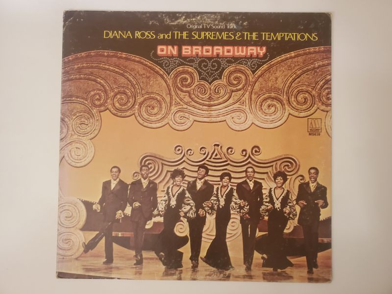 Diana Ross and The Supremes & The Temptations On Broadway vinyl record